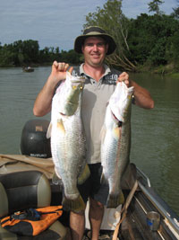 These Barra were caught on a Daly River Barra Fishing Charter